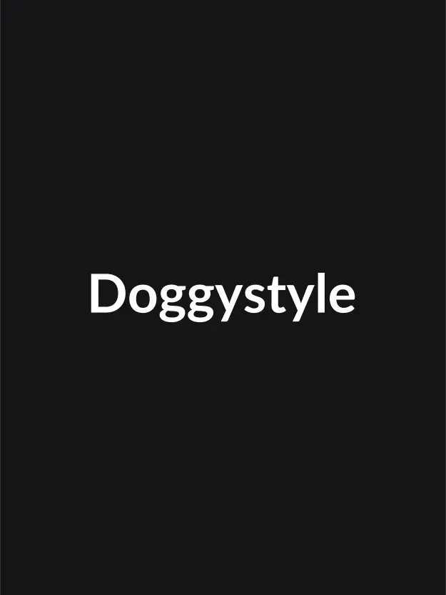 Doggystyle with arms held