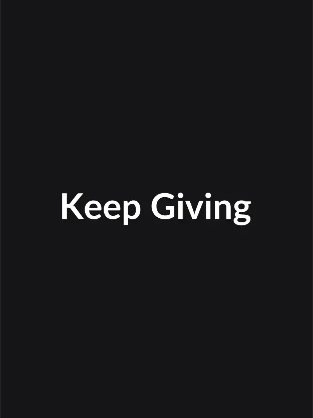 Keep giving it to me!